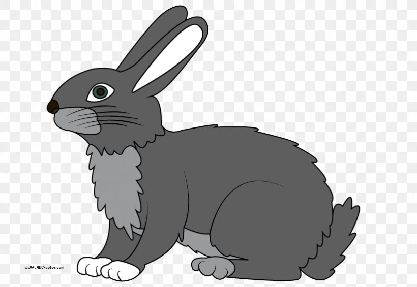 Drawing The Tortoise And The Hare Rabbit Clip Art, PNG, 822x567px, Drawing, Alaskan Hare, Black And White, Carnivoran, Domestic Rabbit Download Free