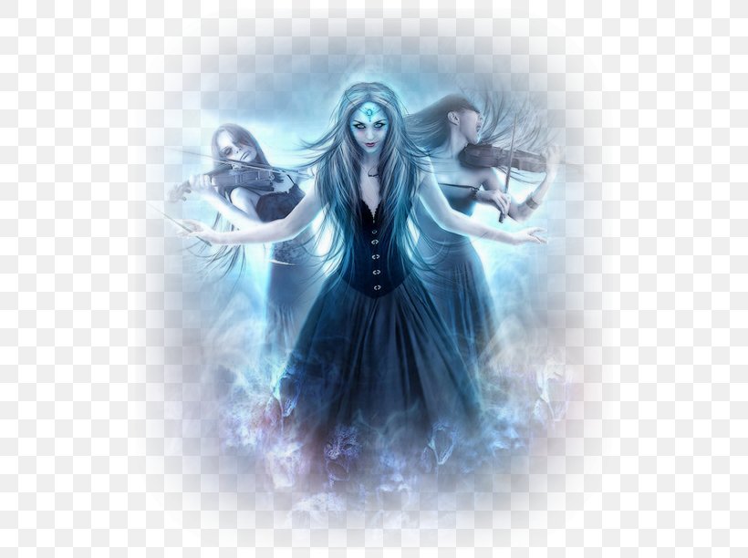 Fantasy Gothic Art Ghost Painting, PNG, 540x612px, Watercolor, Cartoon, Flower, Frame, Heart Download Free