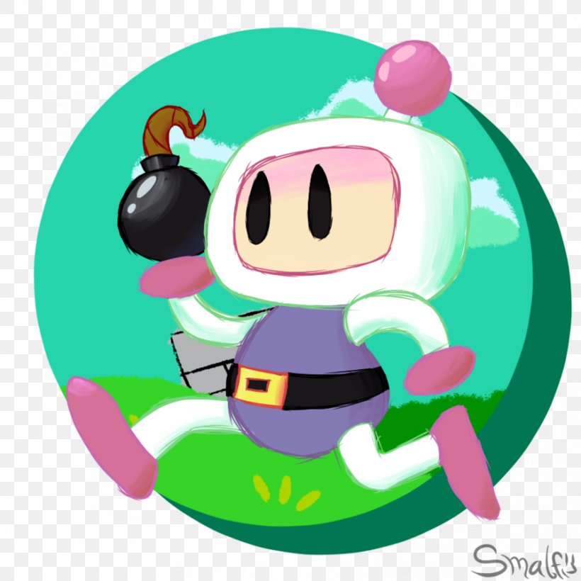 Bomberman Konami DeviantArt Smiley, PNG, 894x894px, Bomberman, Art, Artist, Cartoon, Character Download Free