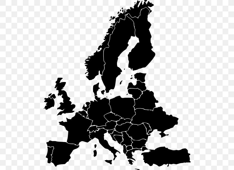 Europe Clip Art, PNG, 516x595px, Europe, Art, Black, Black And White, Drawing Download Free