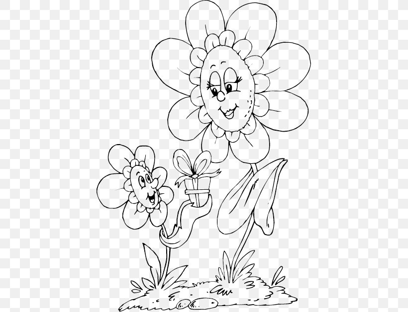 Mother's Day Holiday Coloring Book Drawing, PNG, 431x628px, Holiday, Art, Black, Black And White, Branch Download Free