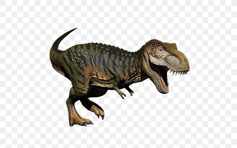 Tyrannosaurus Primal Carnage: Extinction Carnotaurus Cretaceous–Paleogene Extinction Event, PNG, 512x512px, Tyrannosaurus, Animal Figure, Bipedalism, Carnotaurus, Dinosaur Download Free