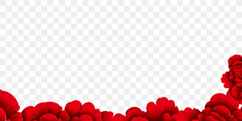 Flower Red Wallpaper, PNG, 1920x960px, Flower, Floral Design, Heart, Love, Pattern Download Free