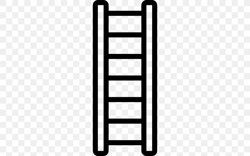 Ladder Tool Stairs, PNG, 512x512px, Ladder, Black And White, Building, Gardening, Home Repair Download Free