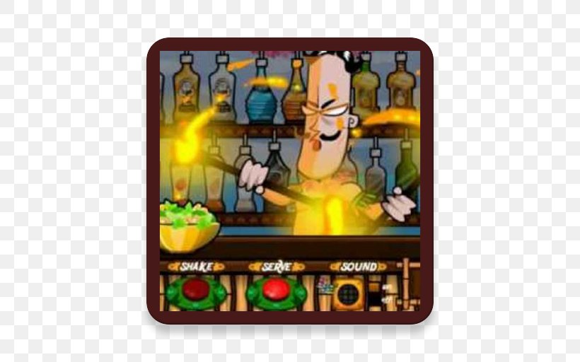 YouTube Video Game Video Game Bartender, PNG, 512x512px, Youtube, Bartender, Cartoon, Drink, Game Download Free
