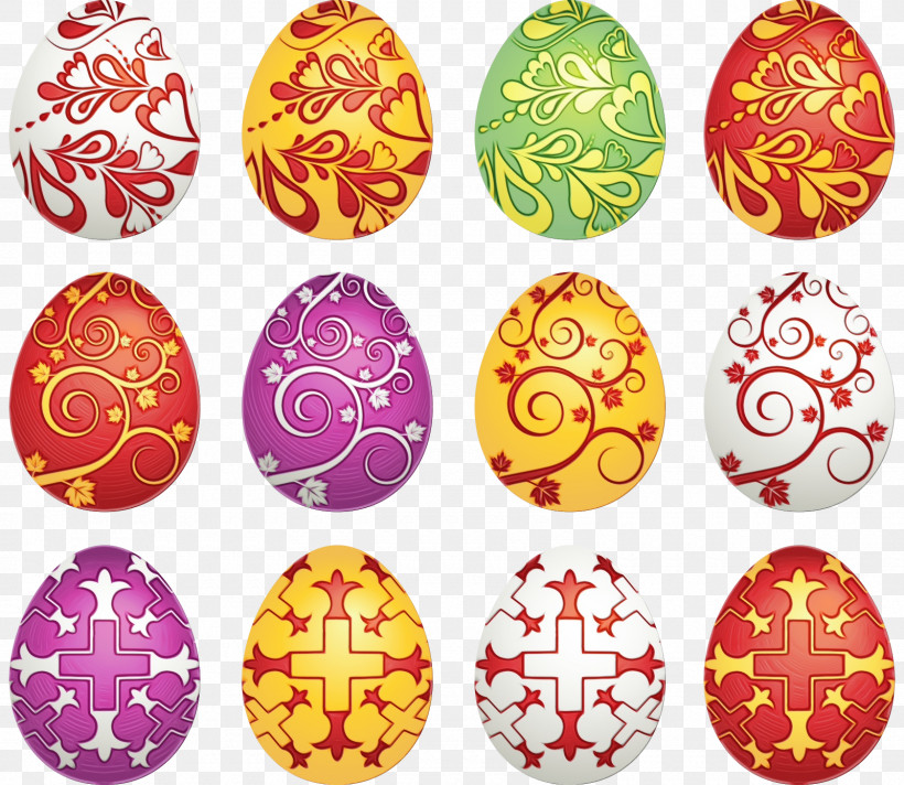 Easter Egg, PNG, 1600x1390px, Watercolor, Easter Egg, Magenta, Ornament, Paint Download Free