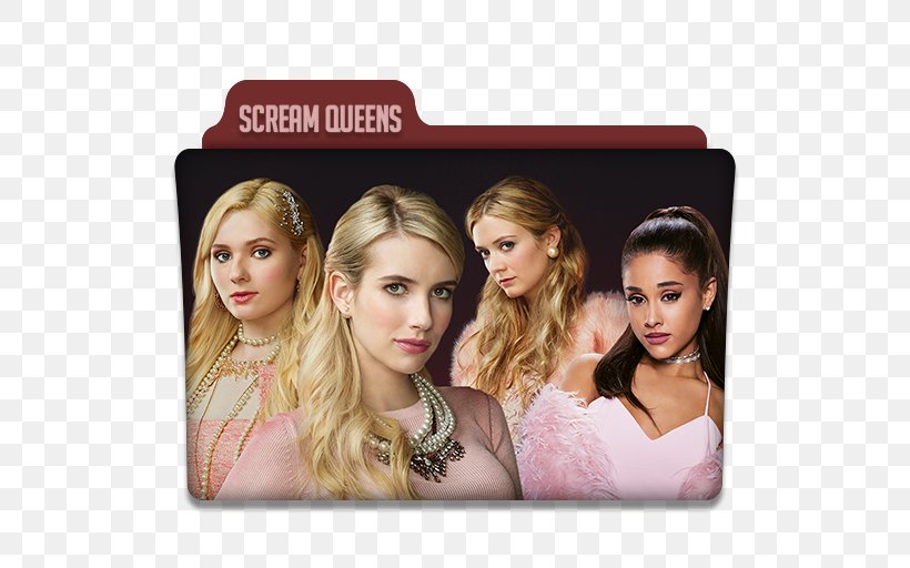 Emma Roberts Lea Michele Scream Queens Television Show, PNG, 512x512px, Watercolor, Cartoon, Flower, Frame, Heart Download Free