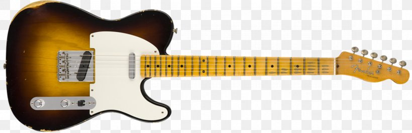Fender Telecaster Fender Musical Instruments Corporation Fender Custom Shop Electric Guitar Sunburst, PNG, 1186x386px, Watercolor, Cartoon, Flower, Frame, Heart Download Free