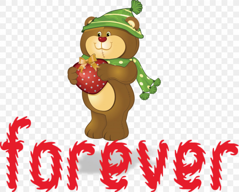 Love Forever Valentines Day, PNG, 3000x2418px, Love Forever, Biology, Cartoon, Character, Christmas Day Download Free