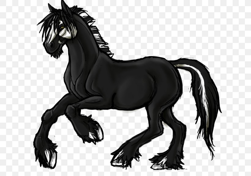 Mane Mustang Foal Stallion Pony, PNG, 648x574px, Mane, Animal Figure, Black And White, Bridle, Canidae Download Free