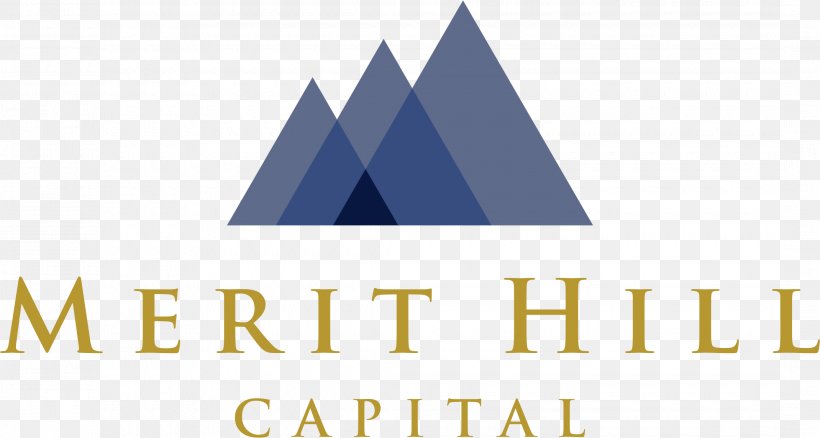 Merit Hill Capital, LP Logo Triangle Brand Product Design, PNG, 2140x1144px, Logo, Brand, Business, Estate, Investment Download Free