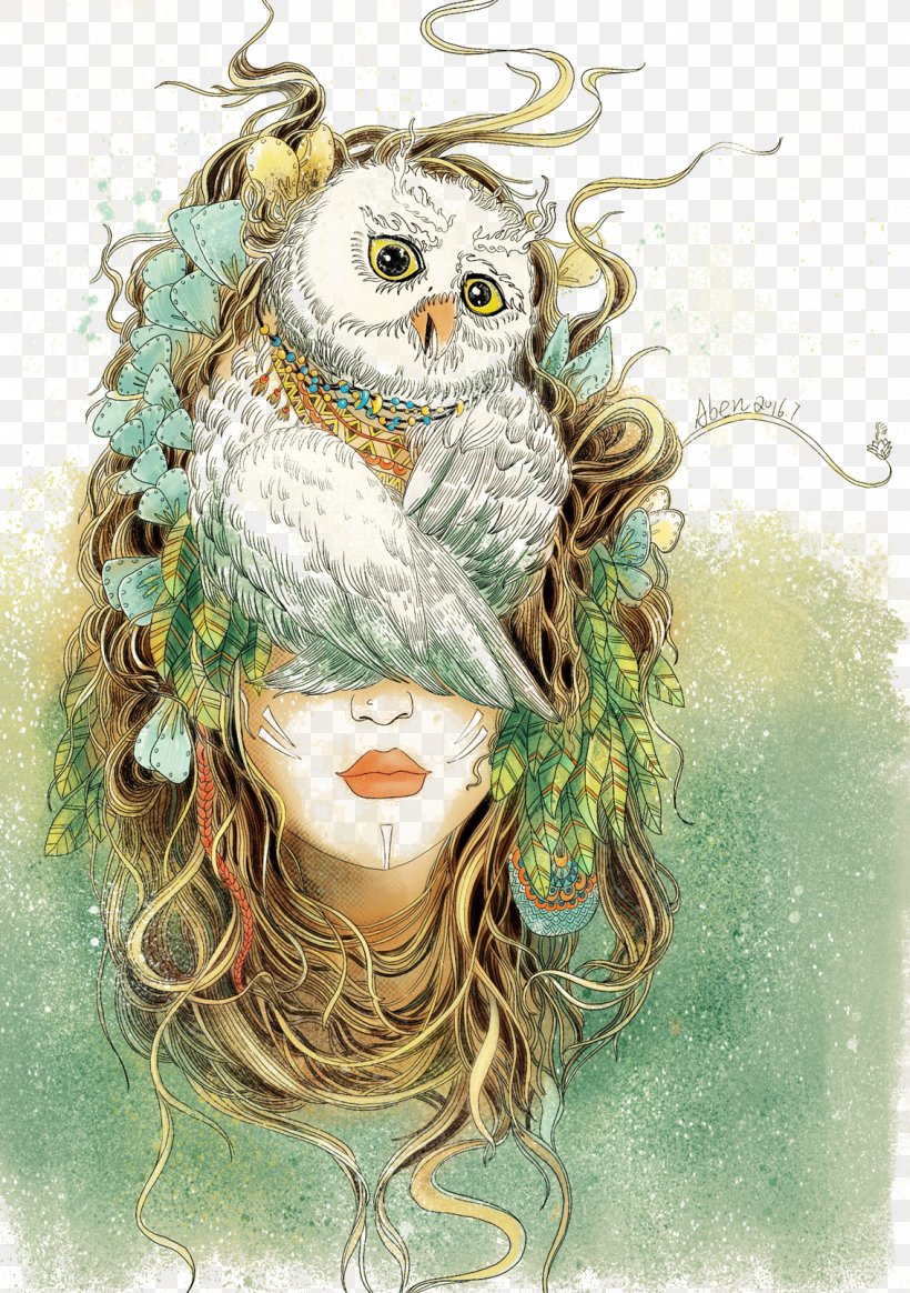 Owl Visual Arts Drawing Illustration, PNG, 1134x1610px, Owl, Art, Beak, Behance, Bird Download Free