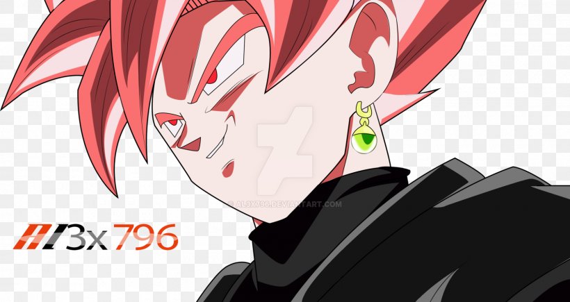 Goku Black Trunks Super Saiyan Red, PNG, 1600x849px, Watercolor, Cartoon, Flower, Frame, Heart Download Free