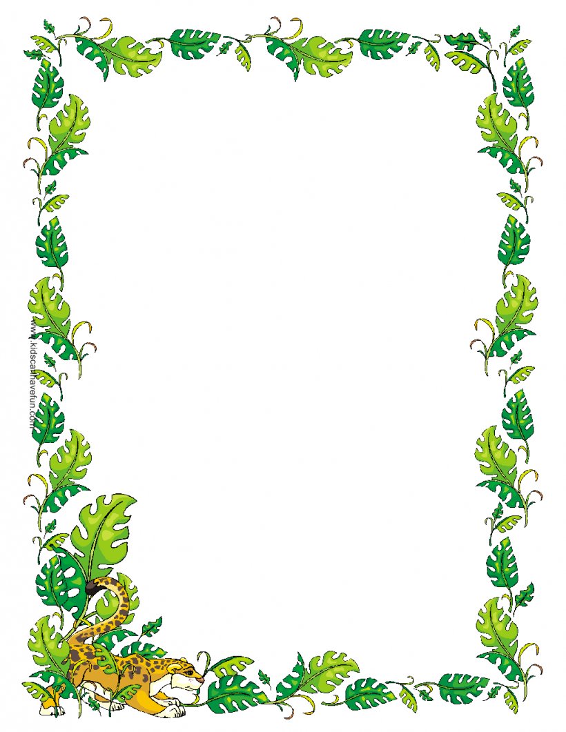 Jungle Royalty-free Free Content Clip Art, PNG, 1019x1319px, Jungle, Border, Branch, Drawing, Flora Download Free