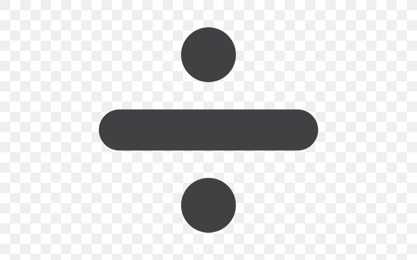 Obelus Division Mathematics Symbol Sign, PNG, 512x512px, Obelus, Black, Black And White, Calculation, Divide Download Free