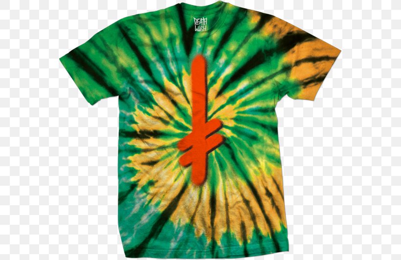 T-shirt Tie-dye Clothing Sleeve, PNG, 580x532px, Tshirt, Baker Skateboards, Clothing, Corduroy, Death Wish Download Free