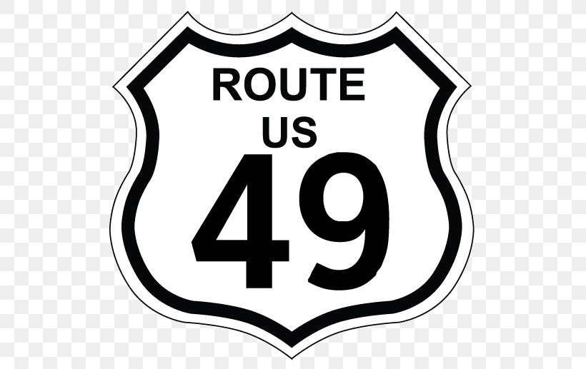 U.S. Route 66 U.S. Route 50 Road Decal, PNG, 524x517px, Us Route 66, Area, Black, Black And White, Brand Download Free
