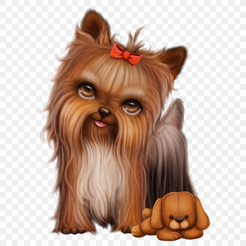 Cartoon Dog, PNG, 2500x2500px, Yorkshire Terrier, Breed, Cairn, Cairn Terrier, Companion Dog Download Free