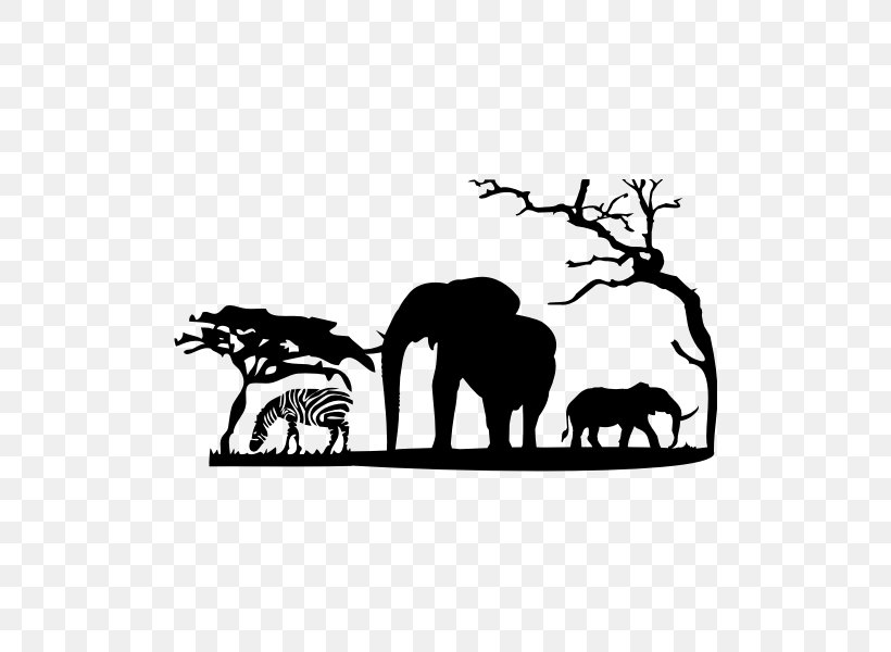 Sticker Savanna Wall Decal Africa Paper, PNG, 600x600px, Sticker, Adhesive, Africa, African Elephant, Area Download Free