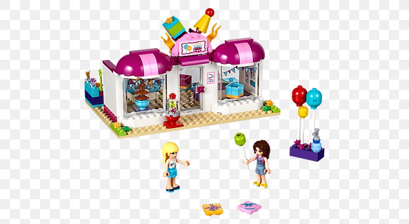 LEGO 41132 Friends Heartlake Party Shop Toy LEGO 41313 Friends Heartlake Summer Pool LEGO 41129 Friends Amusement Park Hot Dog Van, PNG, 600x450px, Lego, Lego Friends, Lego Minifigure, Lego Ninjago, Party Download Free