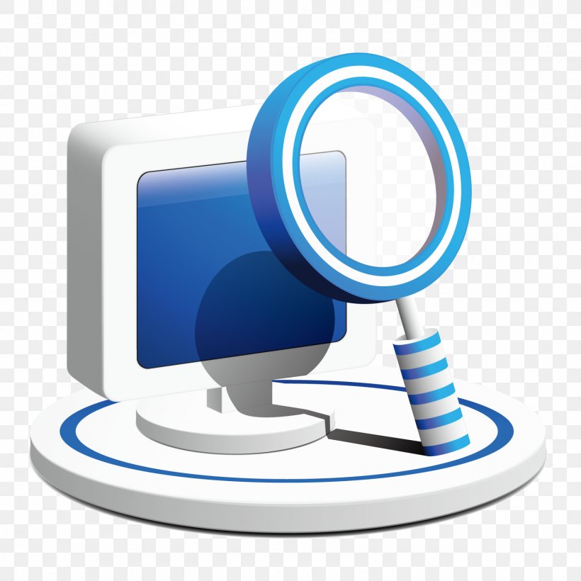 Magnifying Glass Computer Monitors Display Device Image, PNG, 1500x1500px, Magnifying Glass, Communication, Computer, Computer Icon, Computer Monitors Download Free