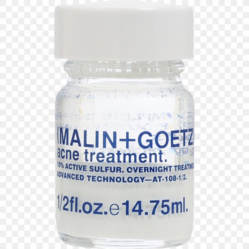 Malin+Goetz Acne Treatment Therapy Sulfur, PNG, 1500x1500px, Acne, Deodorant, Gum Trees, Liquid, Milliliter Download Free