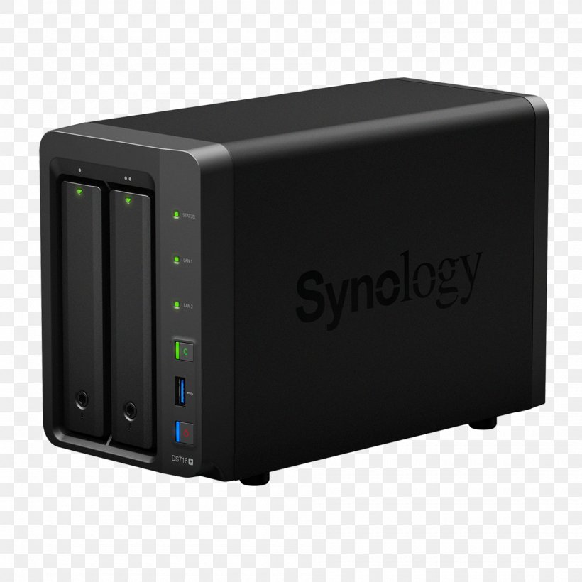 Network Storage Systems NAS Server Casing Synology DiskStation DS718+ Synology DiskStation DS212j Data Storage Synology Inc., PNG, 1900x1900px, Network Storage Systems, Computer Component, Data Storage, Data Storage Device, Disk Array Download Free