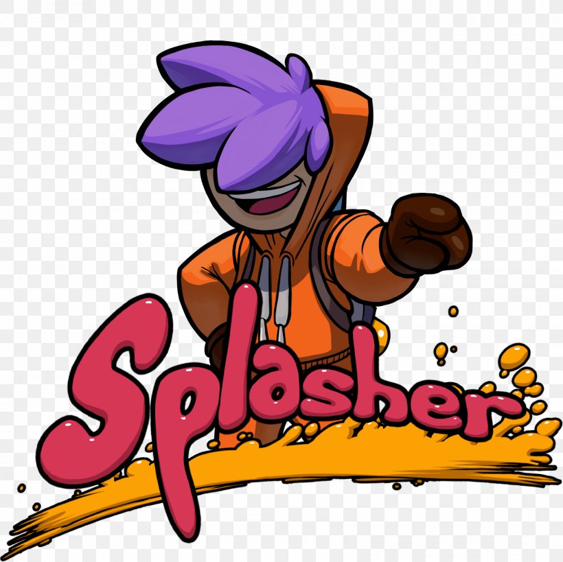 Splasher Nintendo Switch Video Game Platform Game Xbox One, PNG, 1600x1600px, Watercolor, Cartoon, Flower, Frame, Heart Download Free
