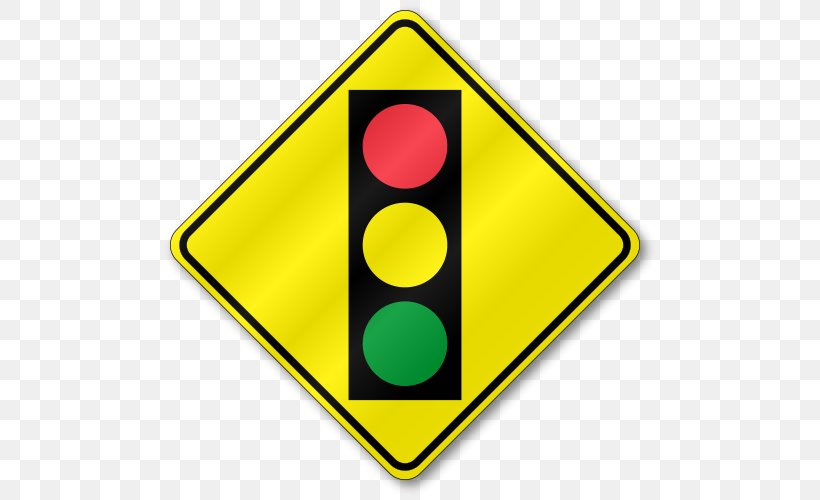 Traffic Sign Traffic Light Warning Sign Stop Sign, PNG, 500x500px, Traffic Sign, Area, Green, Intersection, Point Download Free