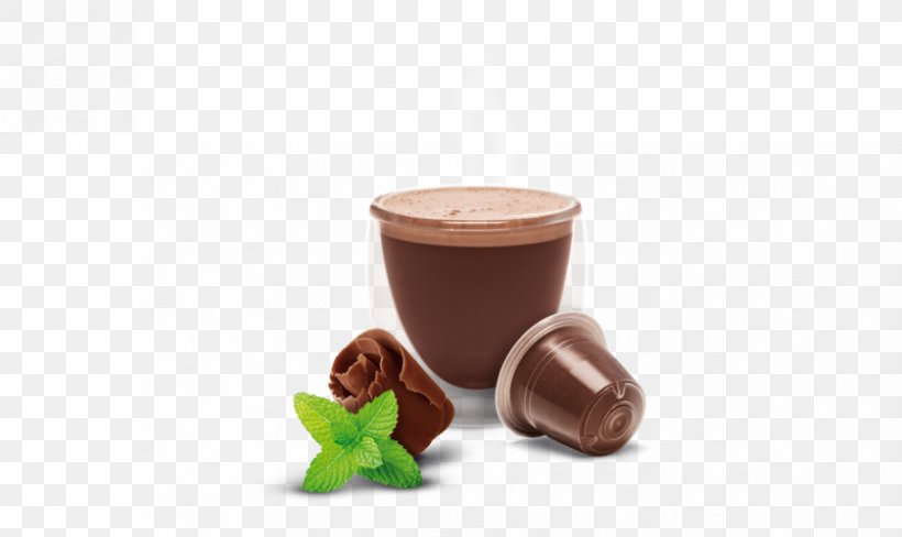 Hot Chocolate Single-serve Coffee Container Mint Chocolate, PNG, 839x500px, Hot Chocolate, Caramel, Chocolate, Chocolate Spread, Coffee Download Free