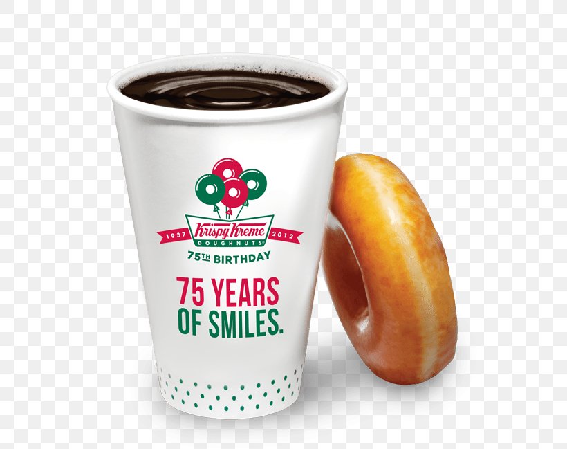 Krispy Kreme Doughnuts Donuts Coffee Waffle House, PNG, 576x649px, Krispy Kreme Doughnuts, Caffeine, Cake, Coffee, Coffee Cup Download Free