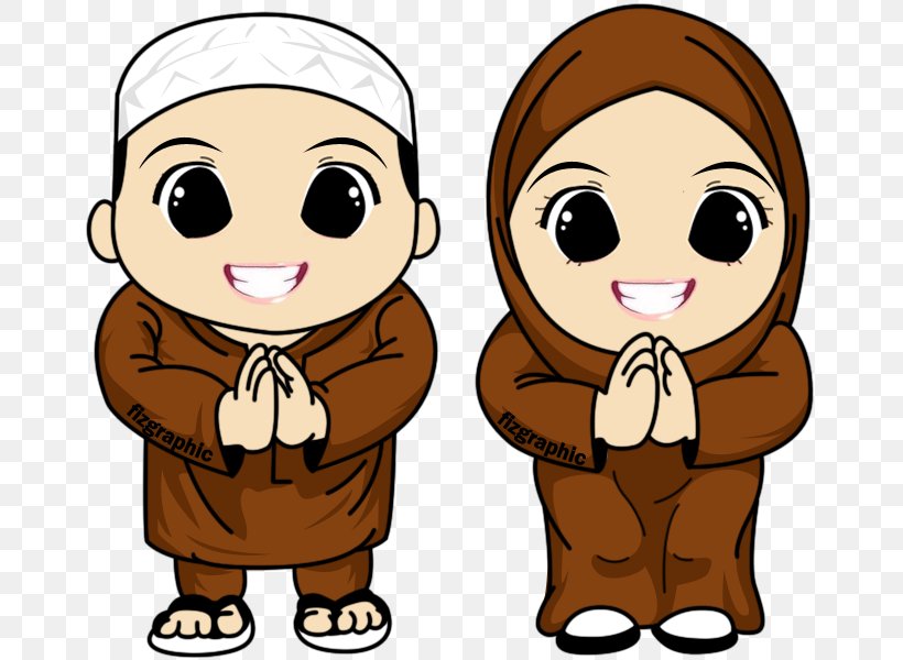 Muslim Islam Cartoon Clip Art, PNG, 700x600px, Muslim, Animation, Cartoon,  Child, Drawing Download Free