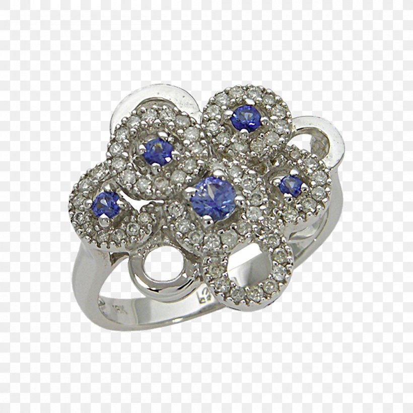 Sapphire Wedding Ring Diamond Jewellery, PNG, 1000x1000px, Sapphire, Bling Bling, Blingbling, Blue, Body Jewelry Download Free