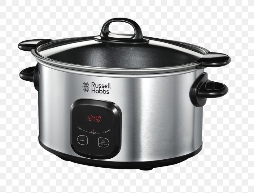 Slow Cookers Russell Hobbs 22750 6.0l Slow Cooker 220/240 Volt 50hz Russell Hobbs 22740-56 Cook @ Home Hardware/Electronic, PNG, 1024x780px, Slow Cookers, Cooker, Cooking, Cookware Accessory, Cookware And Bakeware Download Free
