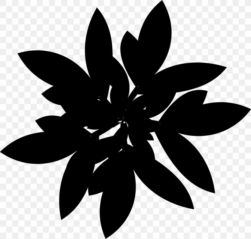 Pattern Symmetry Line Leaf Flowering Plant, PNG, 2400x2288px, Symmetry, Black, Blackandwhite, Botany, Flower Download Free