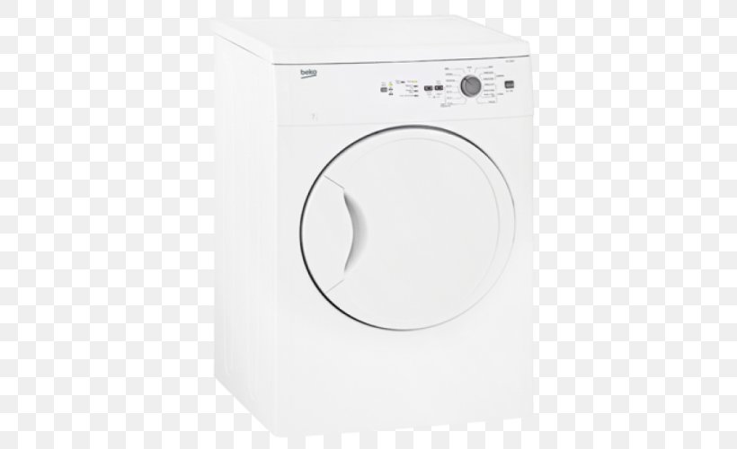Clothes Dryer Beko Sensor Vented Dryer Washing Machines Stainless Steel, PNG, 500x500px, Clothes Dryer, Beko, Hittase, Home Appliance, Laundry Download Free