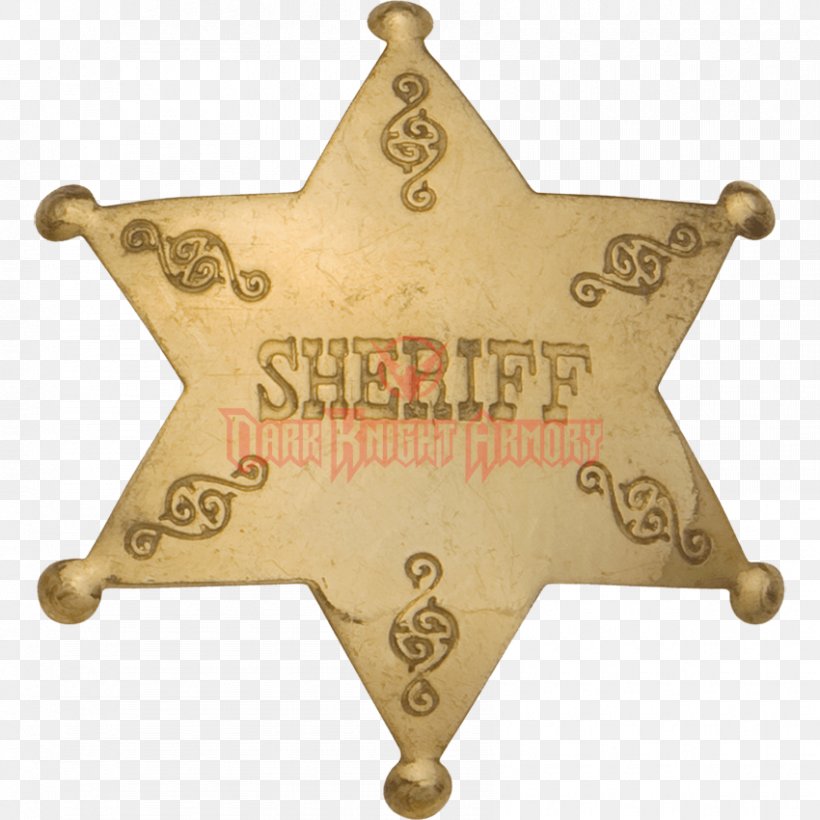 Sheriff Badge Constable United States American Frontier, PNG, 850x850px, Sheriff, American Frontier, Badge, Brass, Christmas Decoration Download Free