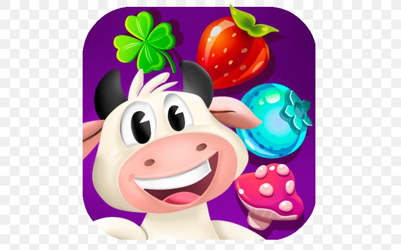 Toy Cantando La Vaca Lola Android Application Package La Vaca Lechera, PNG, 512x512px, La Vaca Lola, Android, Android Jelly Bean, Food, Game Download Free