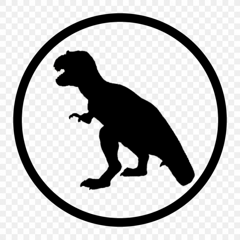 Tyrannosaurus Rex Dinosaur Triceratops Velociraptor Apatosaurus, PNG, 1024x1024px, Tyrannosaurus Rex, Apatosaurus, Area, Art, Black And White Download Free