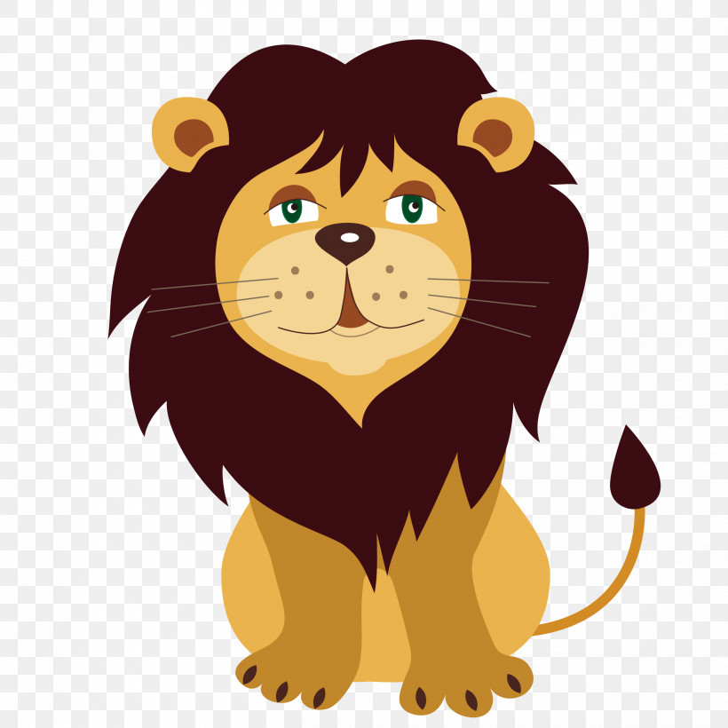 Lion Cartoon Wildlife Animal Figure, PNG, 2500x2500px, Lion, Animal Figure, Cartoon, Wildlife Download Free