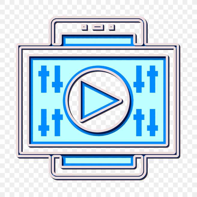 Mobile Interface Icon Ui Icon Video Icon, PNG, 1160x1160px, Mobile Interface Icon, Computer Icon, Electric Blue, Line, Rectangle Download Free