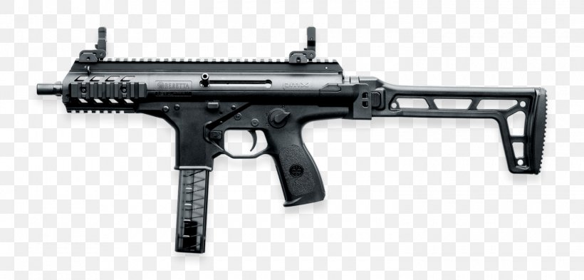 Submachine Gun Beretta M12 Firearm 9×19mm Parabellum, PNG, 1500x719px, Watercolor, Cartoon, Flower, Frame, Heart Download Free