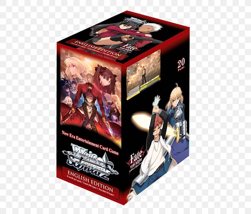 Fate/stay Night Weiß Schwarz Cardfight!! Vanguard Bushiroad Collectible Card Game, PNG, 500x700px, Fatestay Night, Action Figure, Booster Pack, Bushiroad, Card Game Download Free
