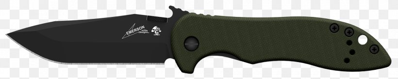 Knife Clip Point Close Quarters Combat Emerson Knives Blade, PNG, 1800x359px, Knife, Black, Blade, Clip Point, Close Quarters Combat Download Free