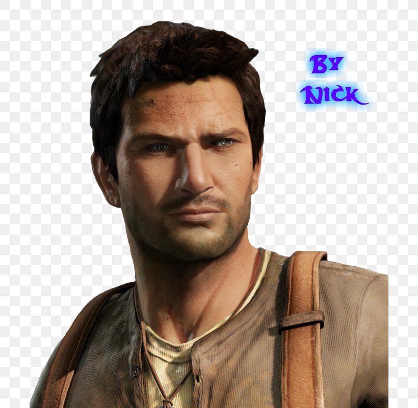 Uncharted: The Nathan Drake Collection Uncharted 2: Among Thieves Uncharted: Drake's Fortune Uncharted 4: A Thief's End, PNG, 704x800px, Nathan Drake, Chin, Facial Hair, Forehead, Game Download Free