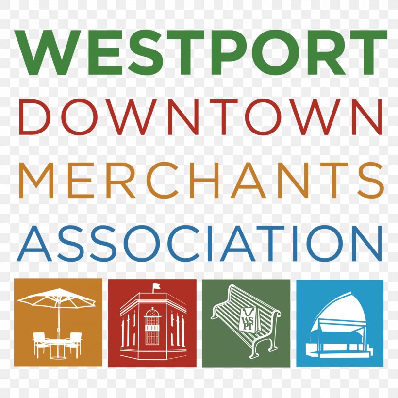 Westport Downtown Merchants Association Business Organization Westport Public Library Westport Sidewalk Sale, PNG, 1500x1500px, Business, Area, Brand, Logo, Material Download Free