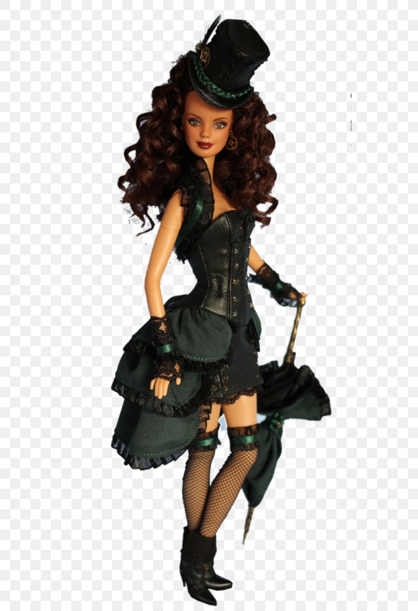 Barbie Steampunk Doll Costume Clothing, PNG, 560x1200px, Barbie, Balljointed Doll, Clothing, Collecting, Costume Download Free
