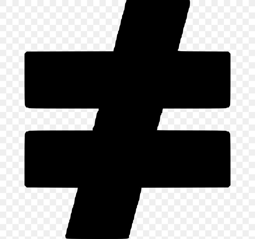 Equals Sign Equality Mathematics Symbol Clip Art, PNG, 664x768px, Equals Sign, Ampersand, Black, Black And White, Cross Download Free