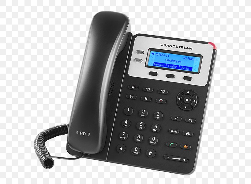 Grandstream GXP1625 Grandstream Networks VoIP Phone Telephone Session Initiation Protocol, PNG, 600x600px, Grandstream Gxp1625, Answering Machine, Business, Caller Id, Corded Phone Download Free