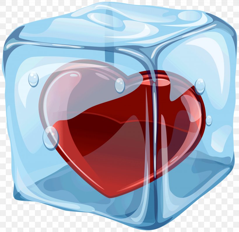 Ice Heart Clip Art, PNG, 3036x2947px, Ice, Blue, Color, Cube, Drawing Download Free
